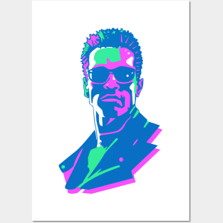 Retro 80s Terminator Posters and Art